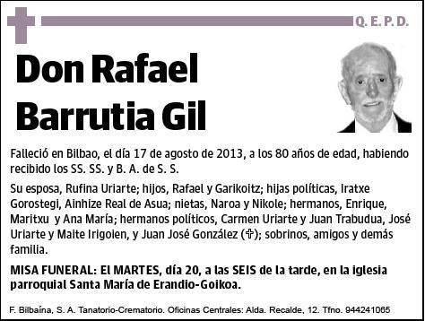 BARRUTIA GIL,RAFAEL