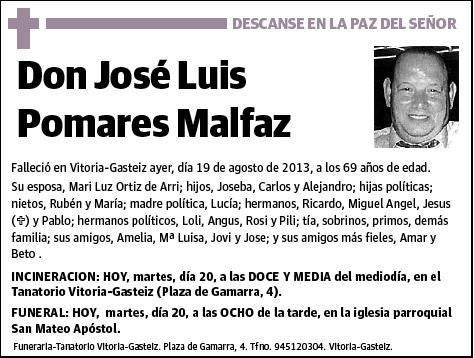 POMARES MALFAZ,JOSE LUIS