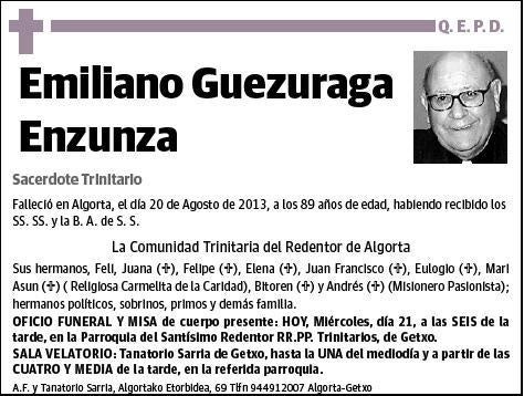 GUEZURAGA ENZUNZA,EMILIANO