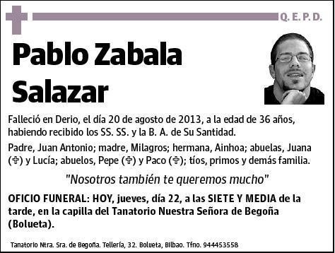 ZABALA SALAZAR,PABLO