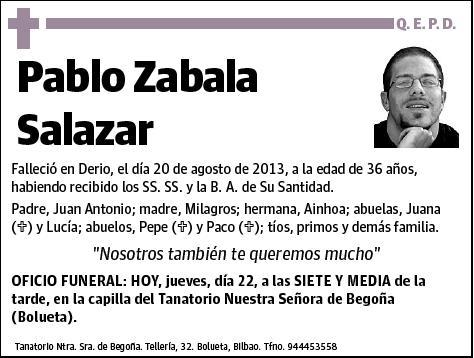 ZABALA SALAZAR,PABLO