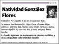 GONZALEZ FLORES,NATIVIDAD