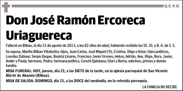 ERCORECA URIAGUERECA,JOSE RAMON