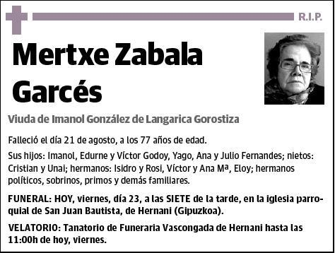 ZABALA GARCES,MERTXE