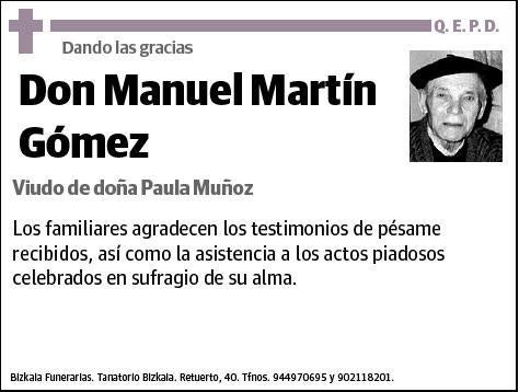 MARTIN GOMEZ,MANUEL