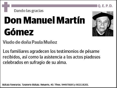 MARTIN GOMEZ,MANUEL