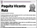 VICENTE RUIZ,PAQUITA