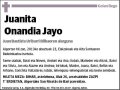 ONANDIA JAYO,JUANITA