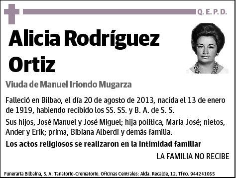 RODRIGUEZ ORTIZ,ALICIA