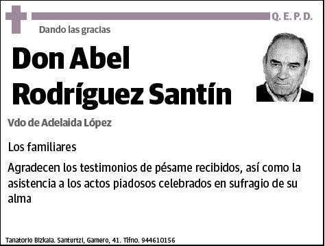 RODRIGUEZ SANTIN,ABEL