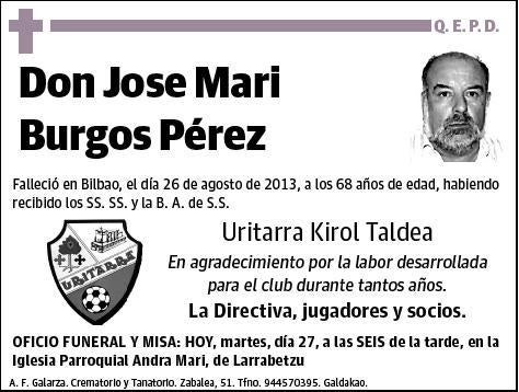 BURGOS PEREZ,JOSE MARI