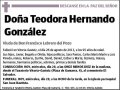 HERNANDO GONZALEZ,TEODORA