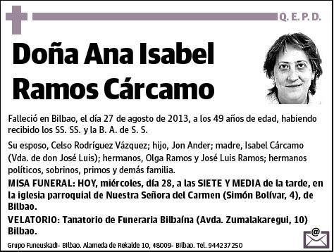 RAMOS CARCAMO,ANA ISABEL