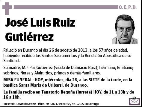 RUIZ GUTIERREZ,JOSE LUIS