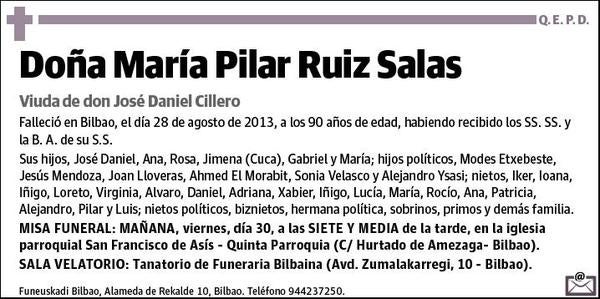 RUIZ SALAS,MARIA PILAR