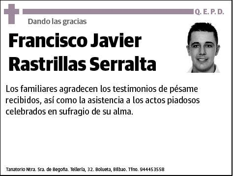 RASTRILLA SERRALTA,FRANCISCO JAVIER