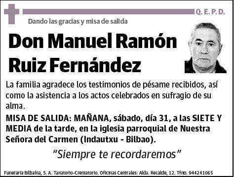 RUIZ FERNANDEZ,MANUEL RAMON