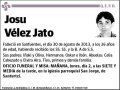VELEZ JATO,JOSU