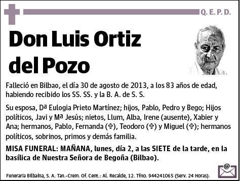 ORTIZ DEL POZO,LUIS