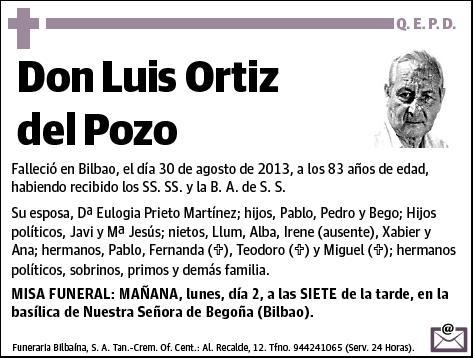 ORTIZ DEL POZO,LUIS