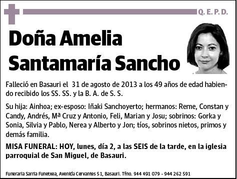 SANTAMARIA SANCHO,AMELIA