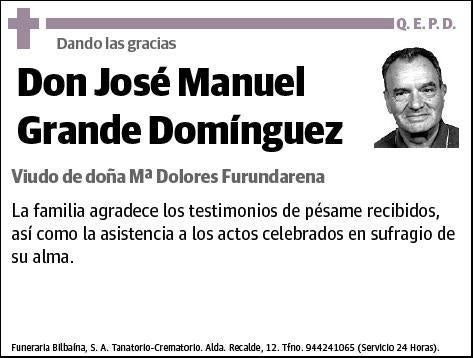 GRANDE DOMINGUEZ,JOSE MANUEL