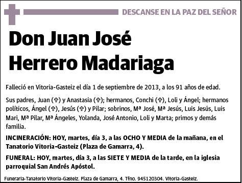 HERRERO MADARIAGA,JUAN JOSE