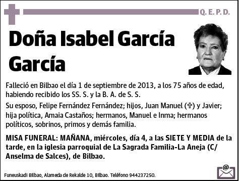 GARCIA GARCIA,ISABEL