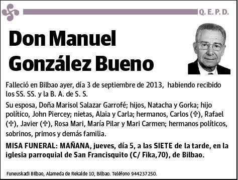 GONZALEZ BUENO,MANUEL