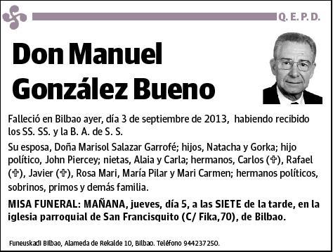 GONZALEZ BUENO,MANUEL