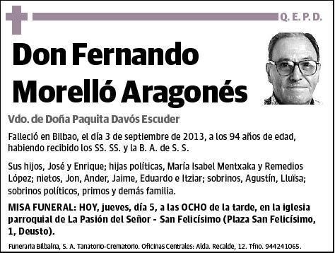 MORELLÓ ARAGONES,FERNANDO