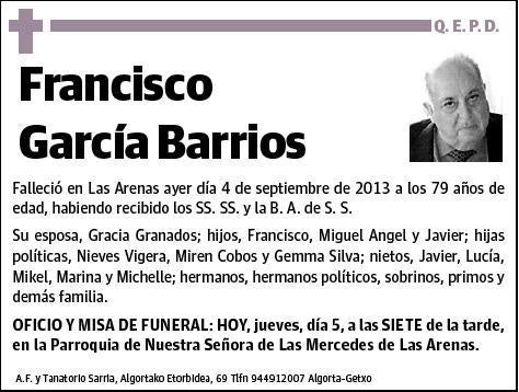 GARCIA BARRIOS,FRANCISCO