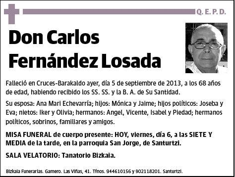 FERNANDEZ LOSADA,CARLOS