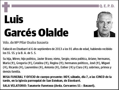 GARCES OLALDE,LUIS