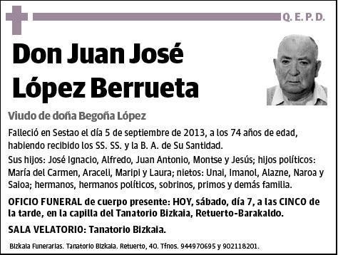 LOPEZ BERRUETA,JUAN JOSE