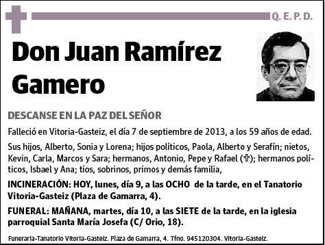 RAMIREZ GAMERO,JUAN