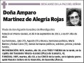 MARTINEZ DE ALEGRIA ROJAS,AMPARO