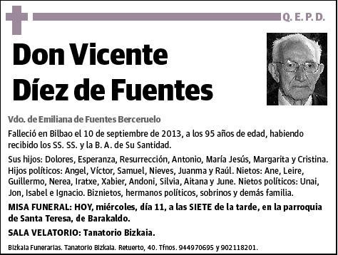 DIEZ DE FUENTES,VICENTE