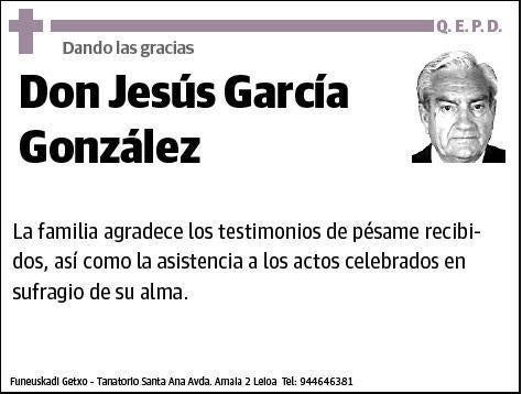 GARCIA GONZALEZ,JESUS