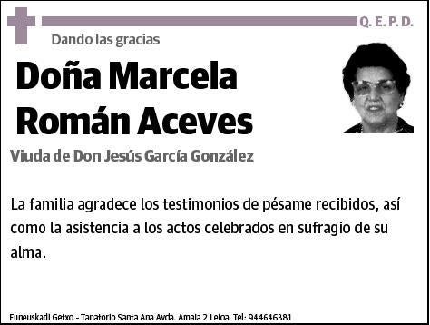 ROMAN ACEVES,MARCELA