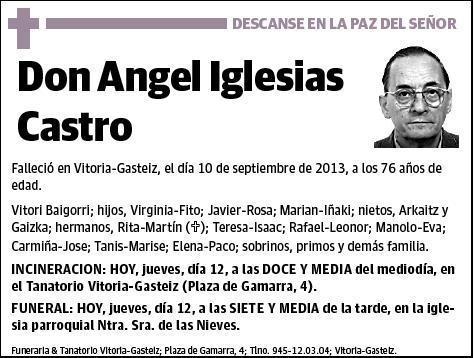 IGLESIAS CASTRO,ANGEL