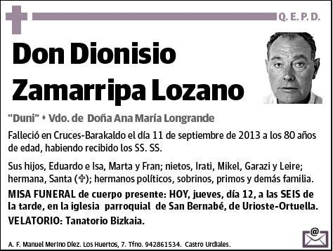 ZAMARRIPA LOZANO,DIONISIO