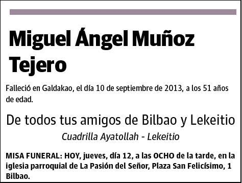 MUÑOZ TEJERO,MIGUEL ANGEL