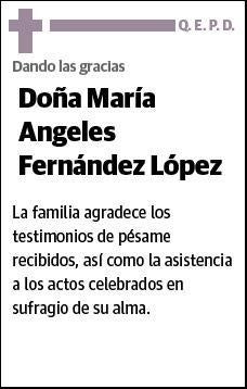 FERNANDEZ LOPEZ,MARIA ANGELES