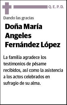 FERNANDEZ LOPEZ,MARIA ANGELES