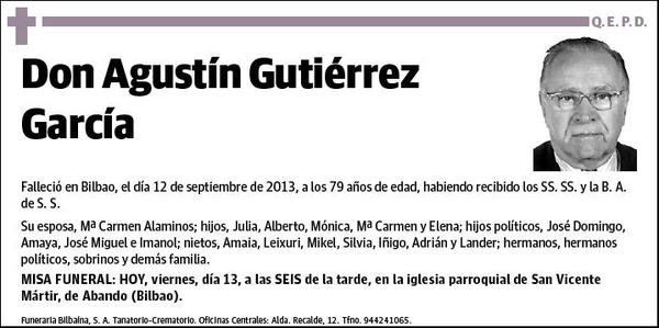 GUTIERREZ GARCIA,AGUSTIN