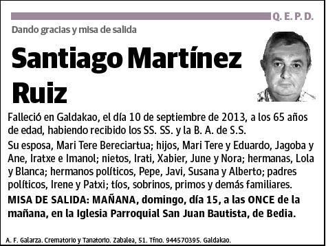 MARTINEZ RUIZ,SANTIAGO