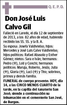 CALVO GIL,JOSE LUIS