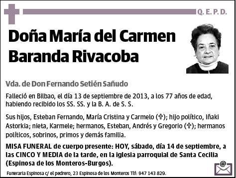 BARANDA RIVACOBA,MARIA DEL CARMEN