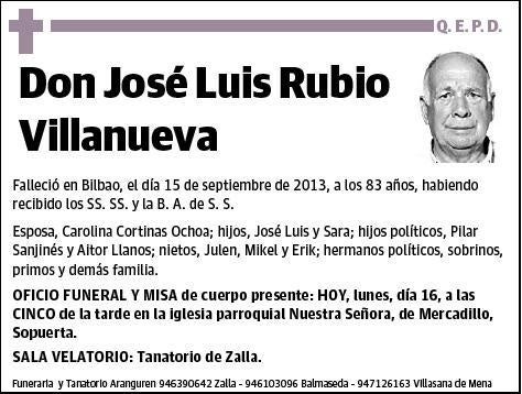 RUBIO VILLANUEVA,JOSE LUIS